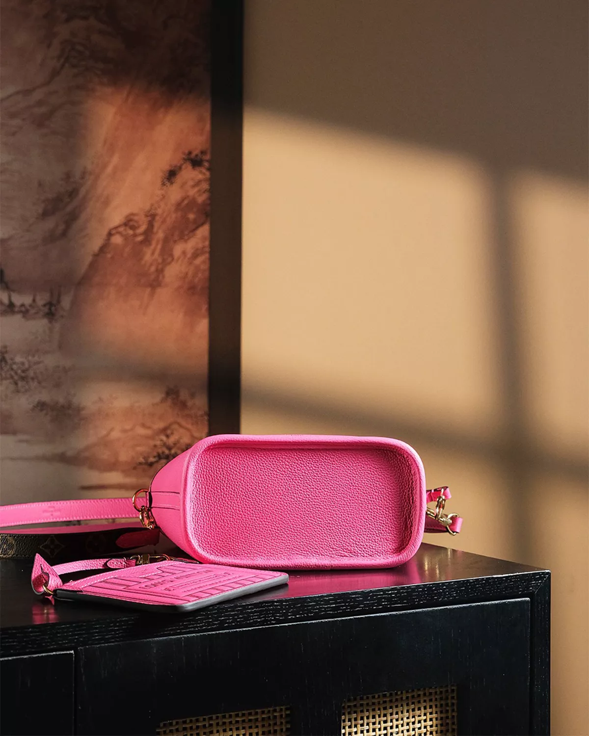 Neverfull Inside Out BB “Rose Pondichery”