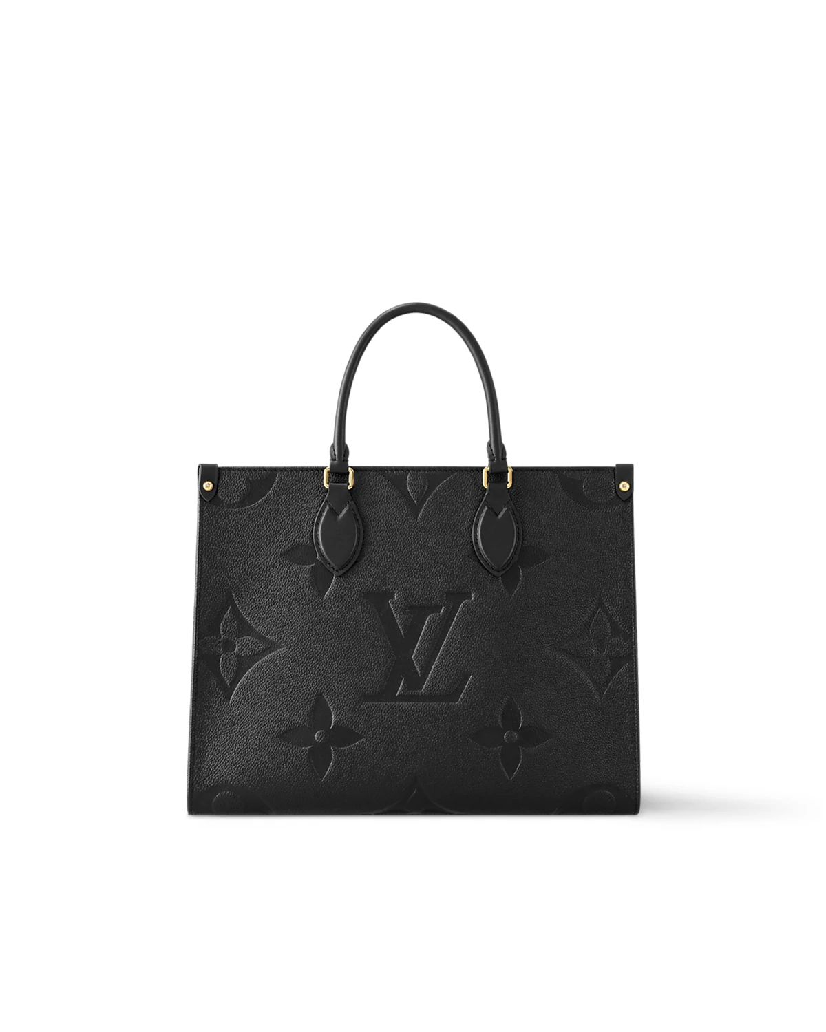 OnTheGo MM “Monogram Empreinte Leather Black”