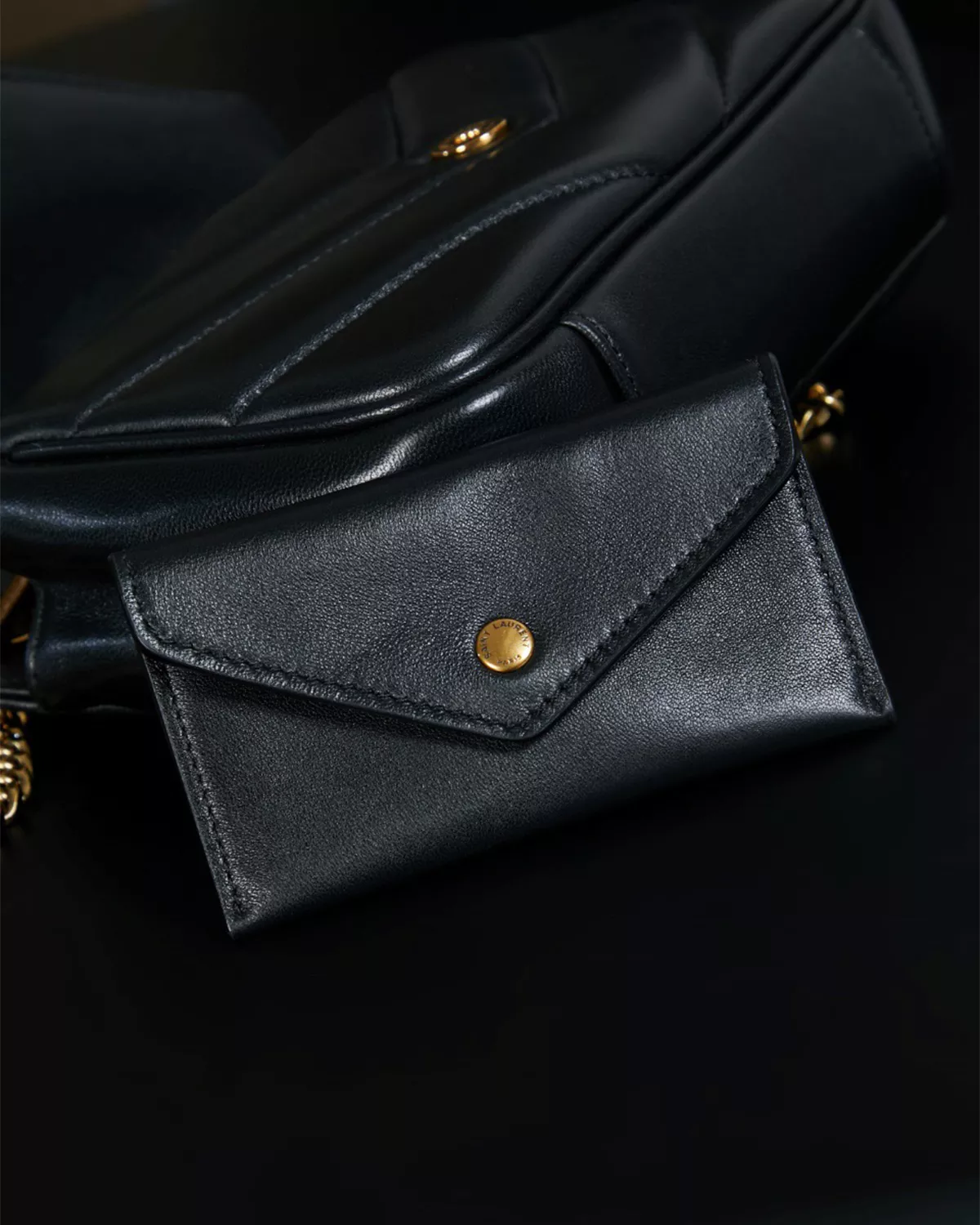 Loulou Mini “Chevron Quilted Lambskin Chain Bag”